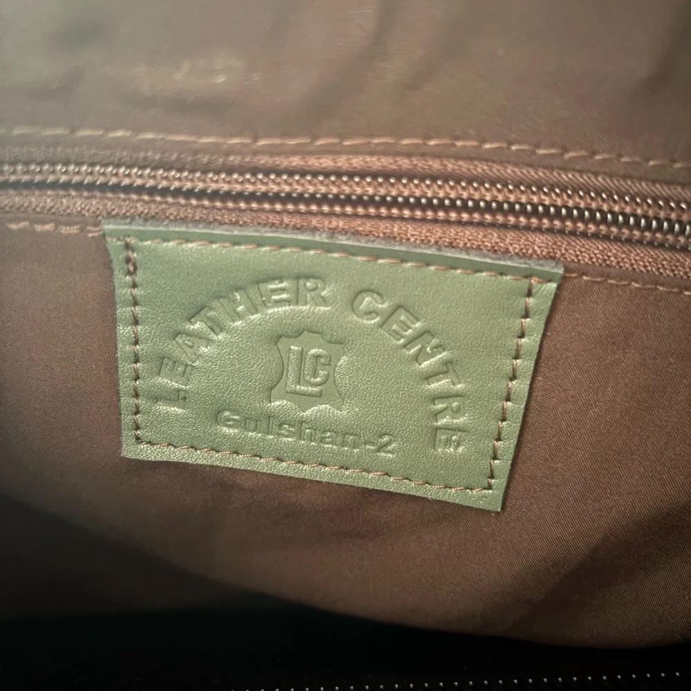 Green Laptop Bag with Adjustable Strap
